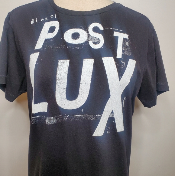 Diesel Post Lux Short Sleeve Unisex T Shirt - Picture 2 of 7